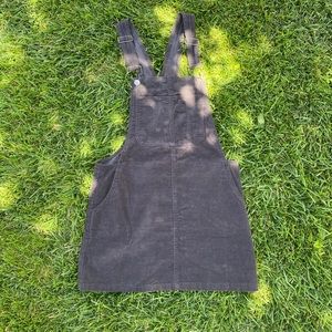 black dress overalls